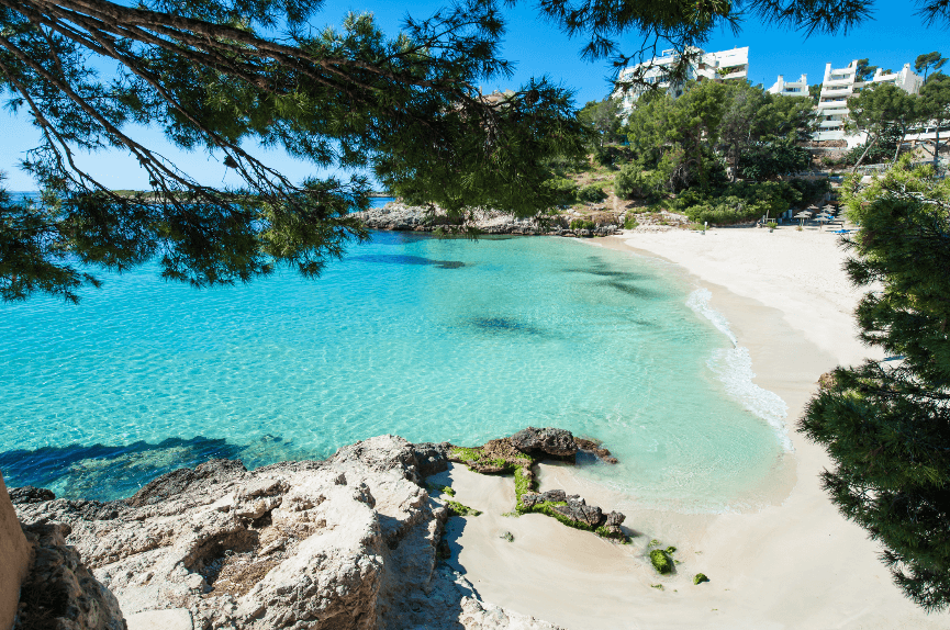 Playa de Illetes, mejores playas de Palma de Mallorca